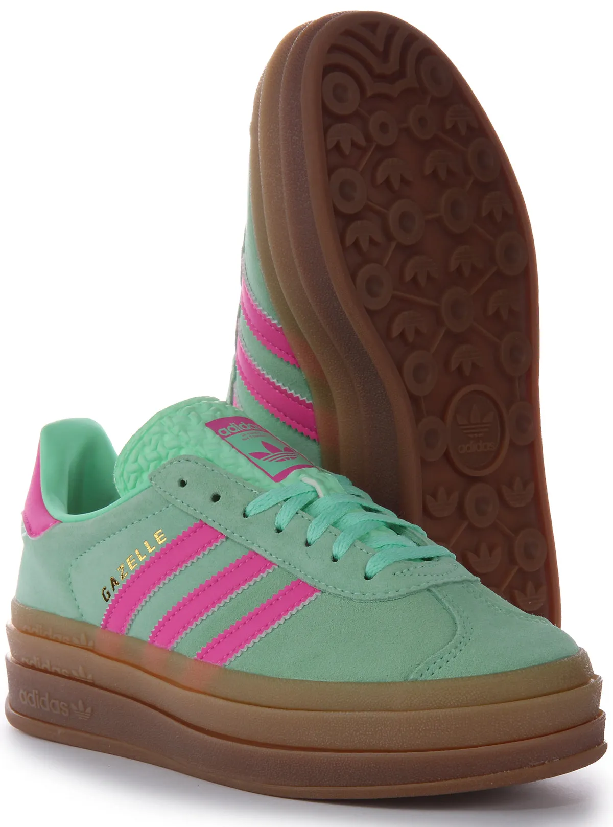 Adidas Gazelle Bold In Turquoise For Women