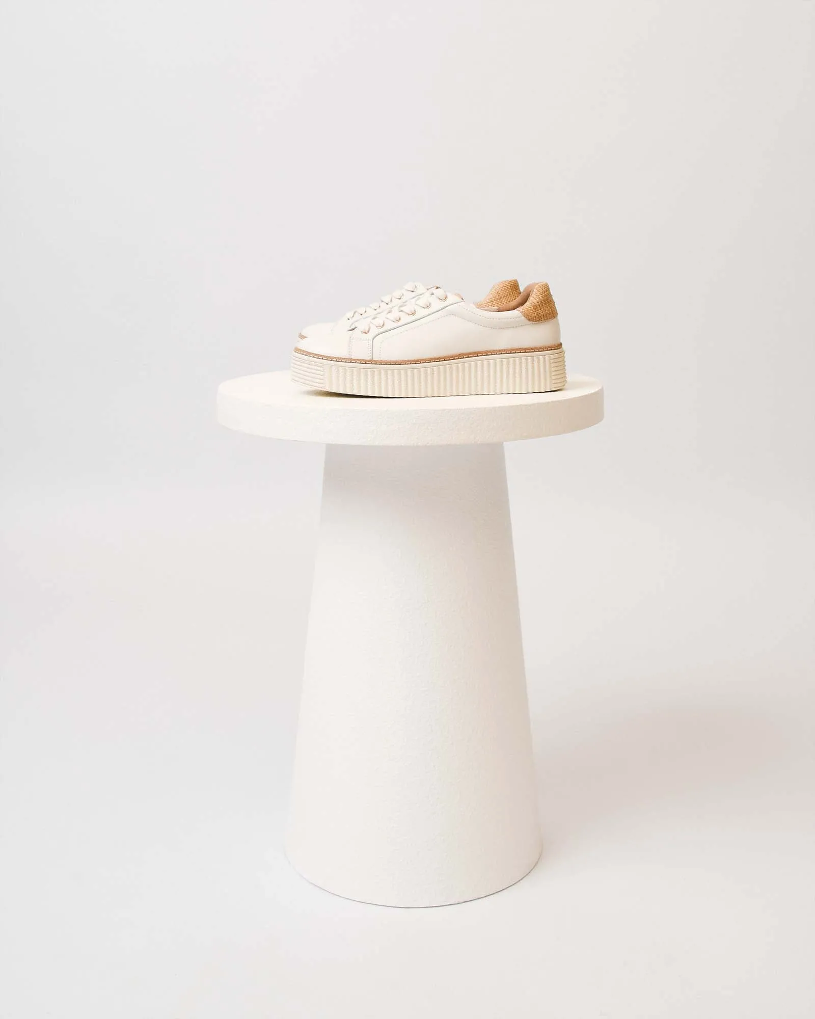 ARIANNA SNEAKERS WHITE RAFFIA