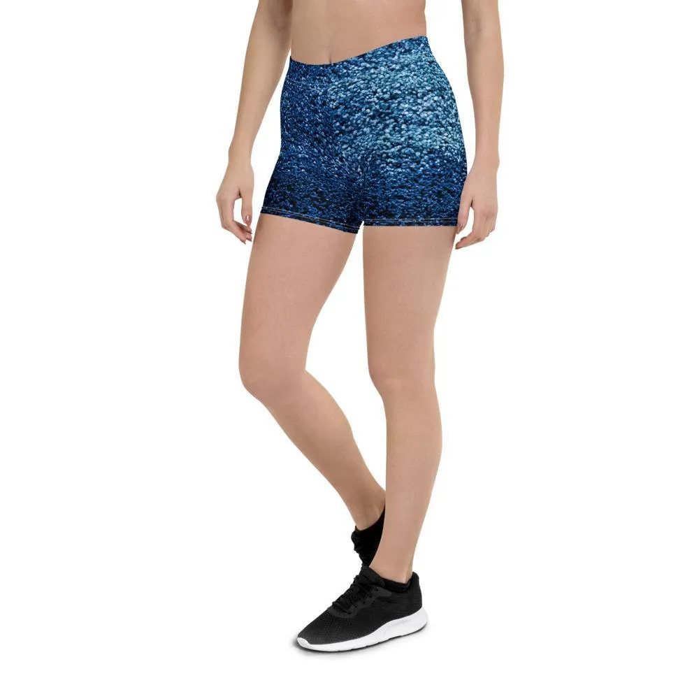 Azure Low Waist Shorts