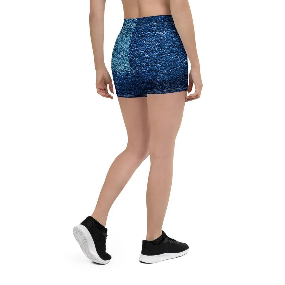 Azure Low Waist Shorts