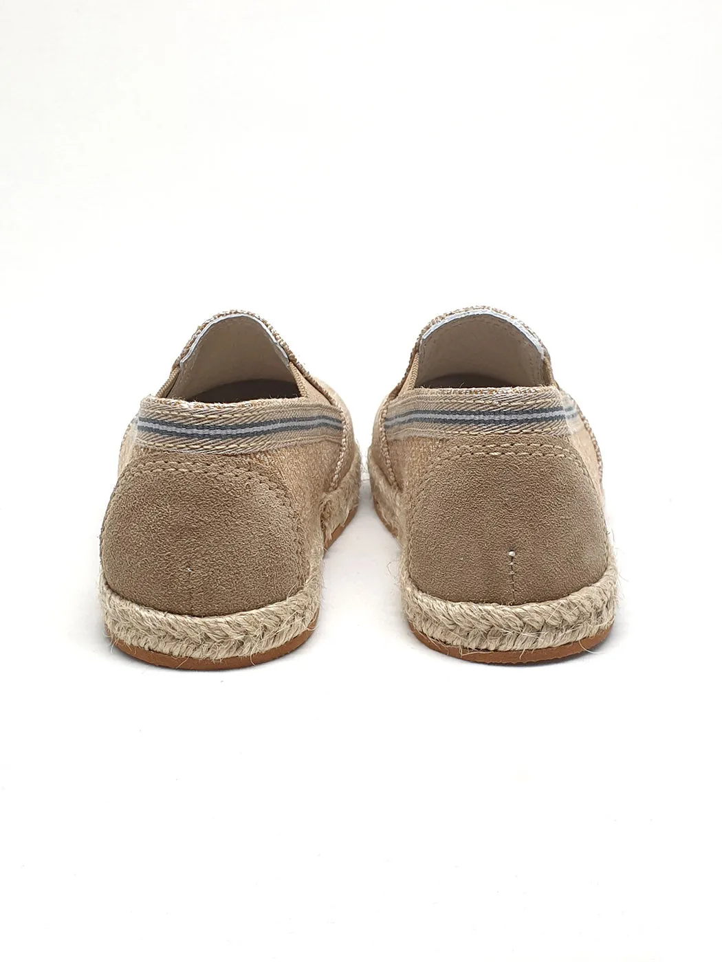 Baptismal Baby shoe Espadrille-Boy-PEPE beige