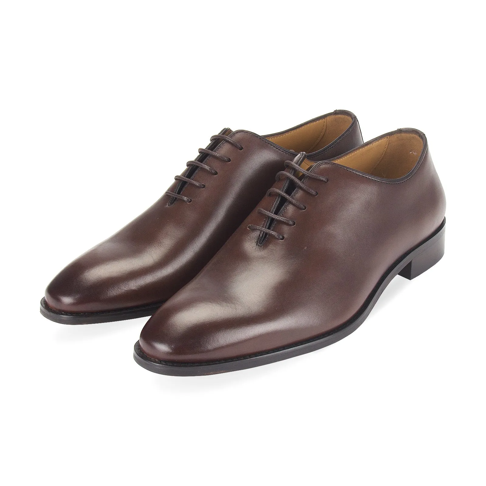 Belmont leather wholecut Oxford shoe