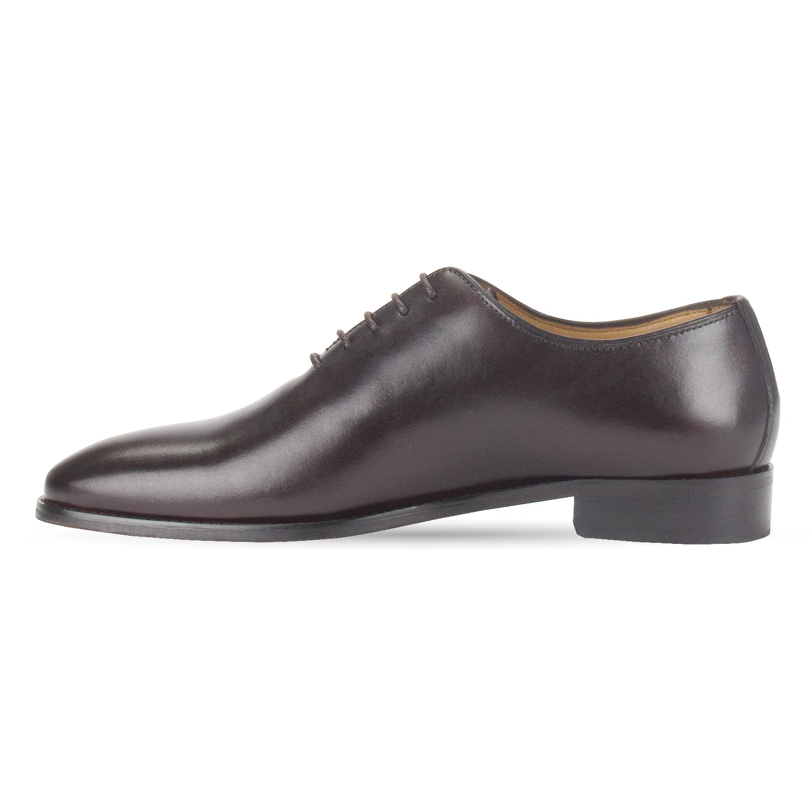 Belmont leather wholecut Oxford shoe