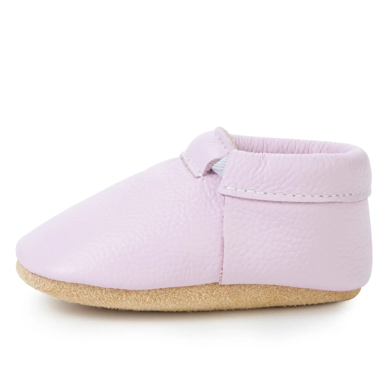 BirdRock Baby - Lilac Fringeless Moccasins