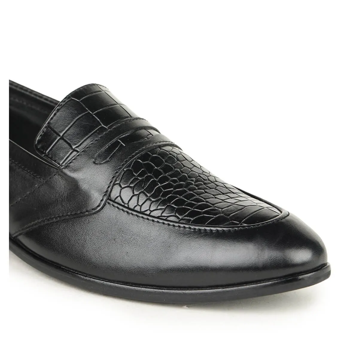 Britmen BL-88 Textured Sleek Slip on Formal Shoes