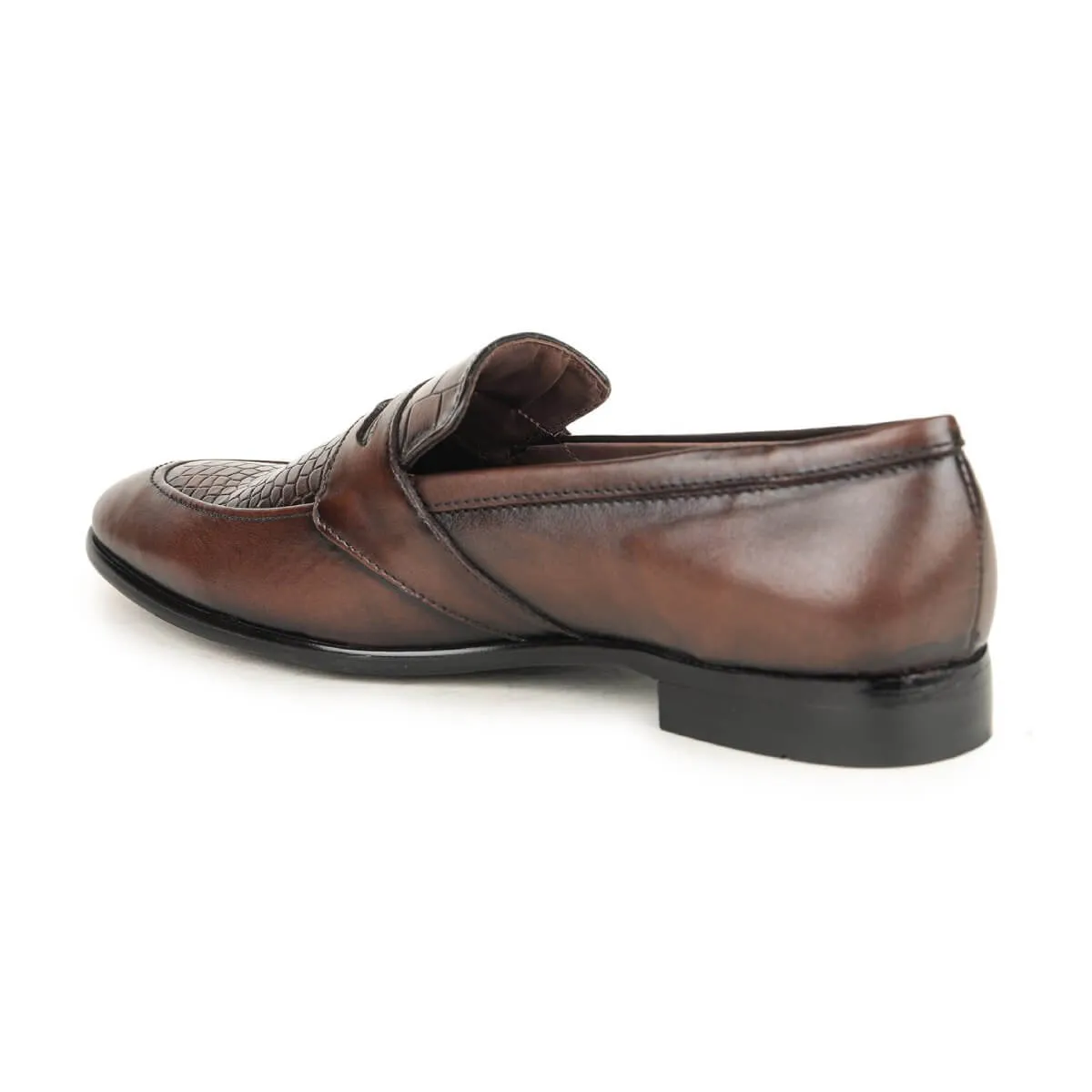 Britmen BL-88 Textured Sleek Slip on Formal Shoes