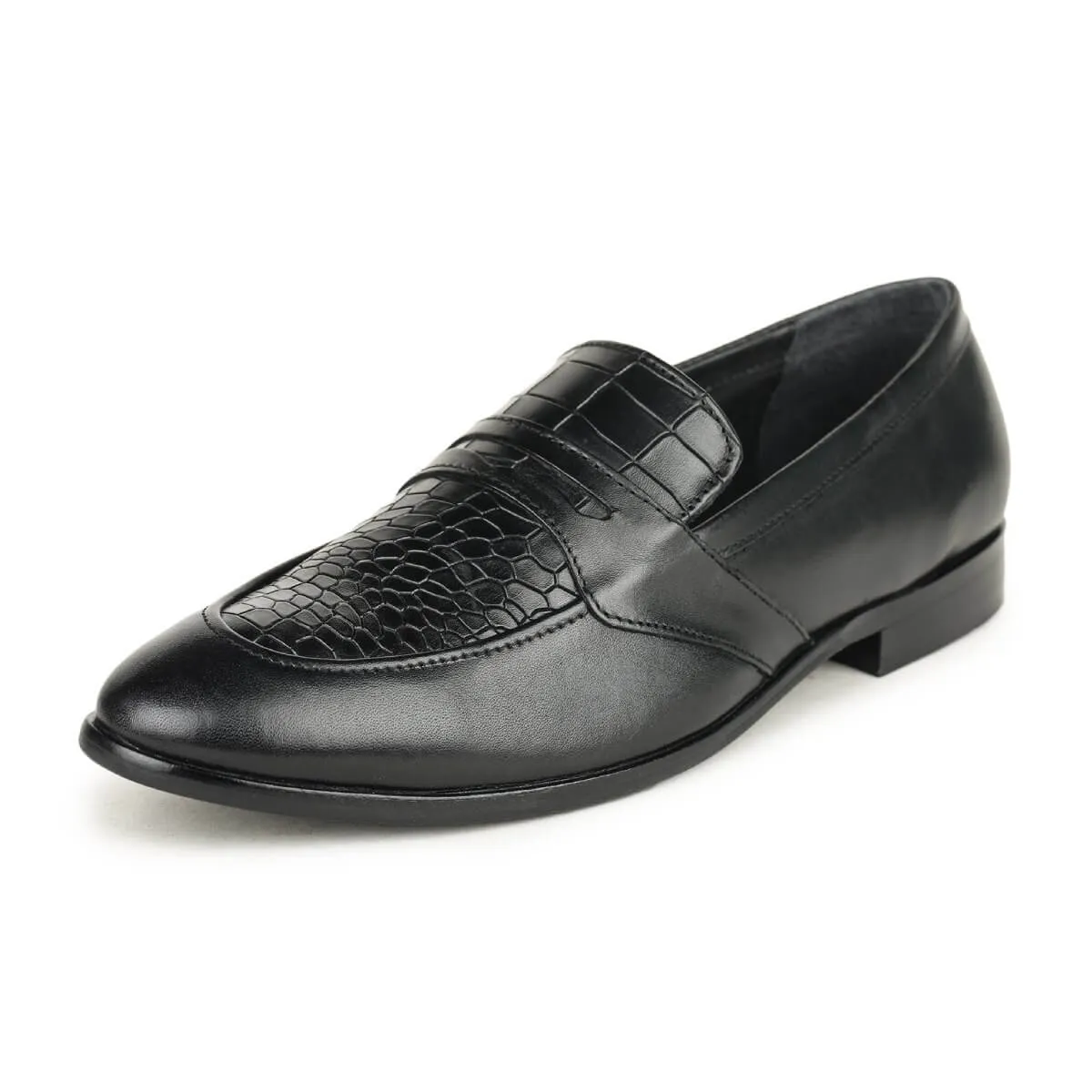 Britmen BL-88 Textured Sleek Slip on Formal Shoes