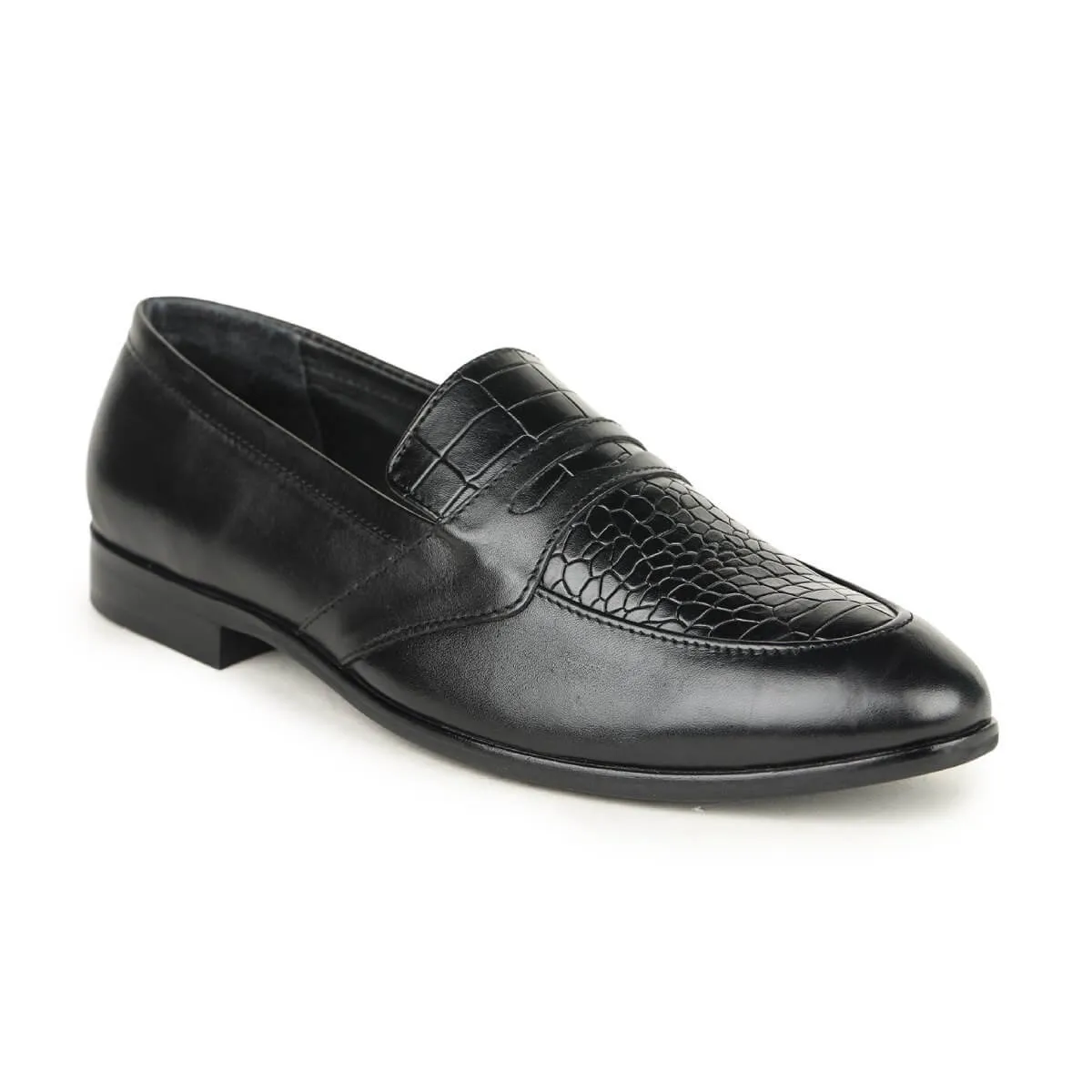 Britmen BL-88 Textured Sleek Slip on Formal Shoes