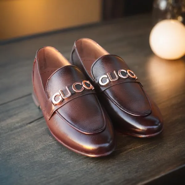 Brown Moccasion Formal Shoes for men