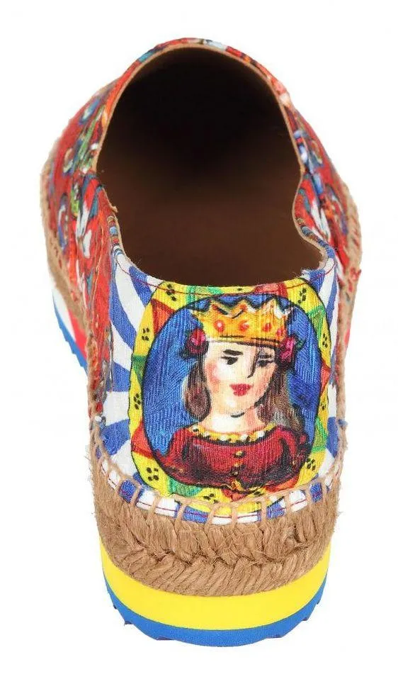 'Carretto' Print Espadrilles