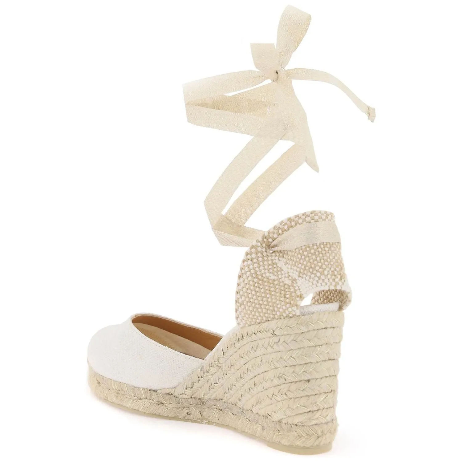 CASTANER lurex carina wedge espadrilles