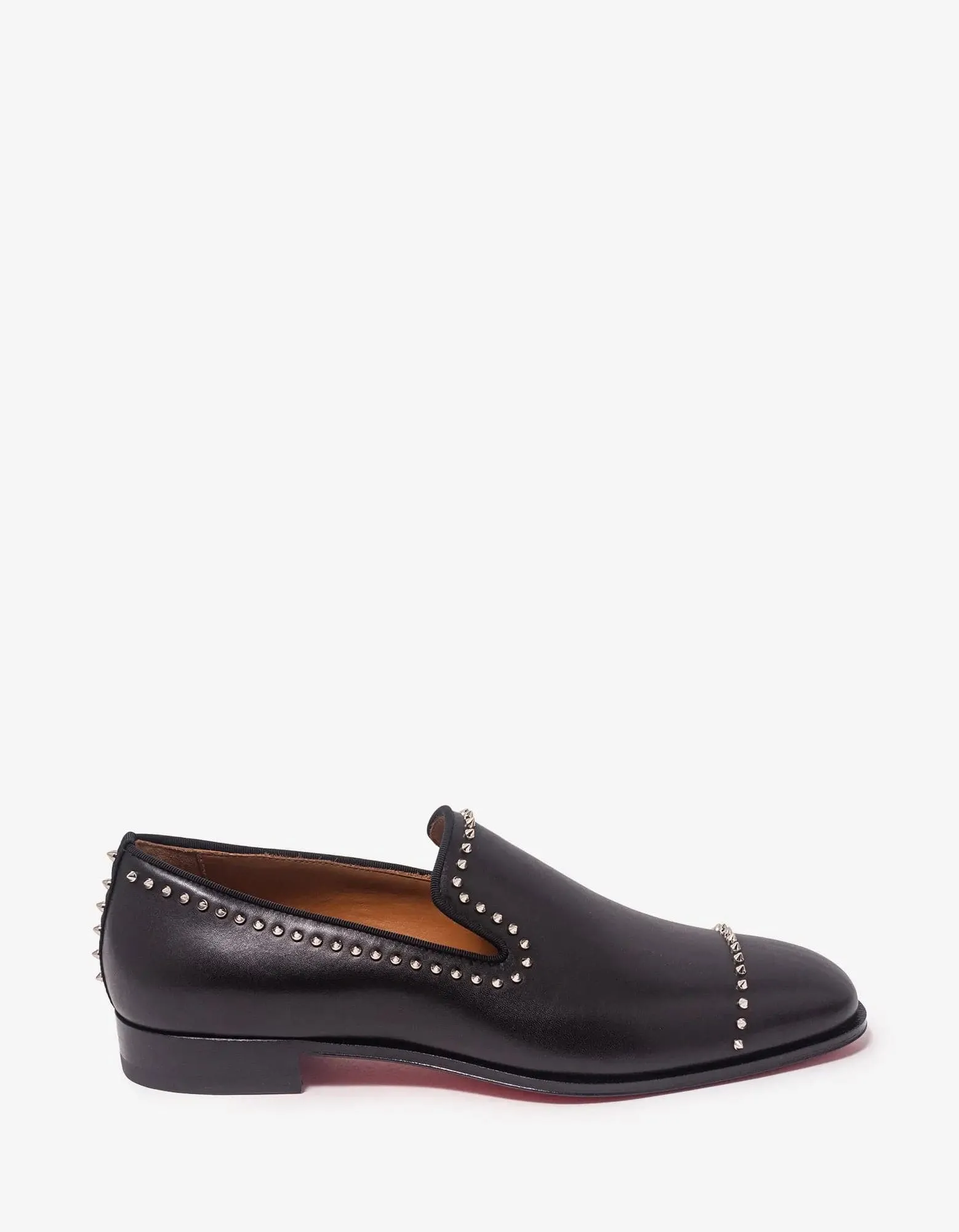 Christian Louboutin Dandy Cloo Flat Black Loafers -