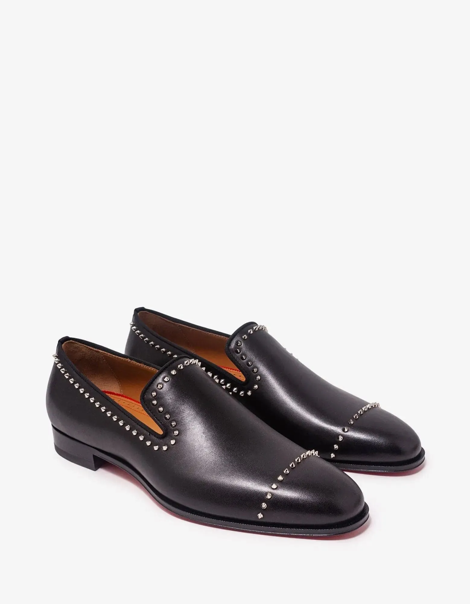 Christian Louboutin Dandy Cloo Flat Black Loafers -