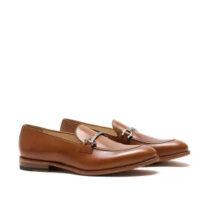 Cognac Calf Horsebit Loafer