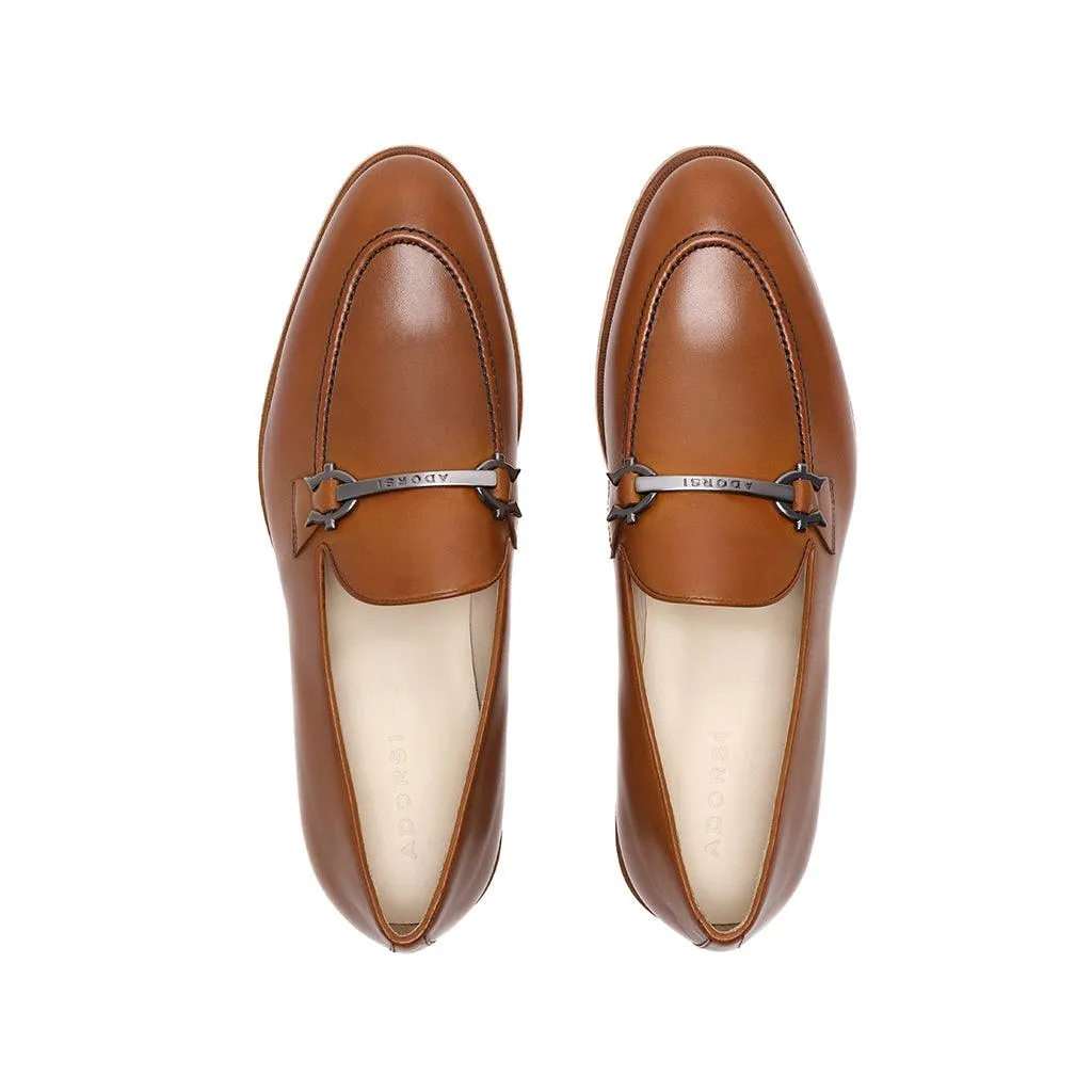 Cognac Calf Horsebit Loafer