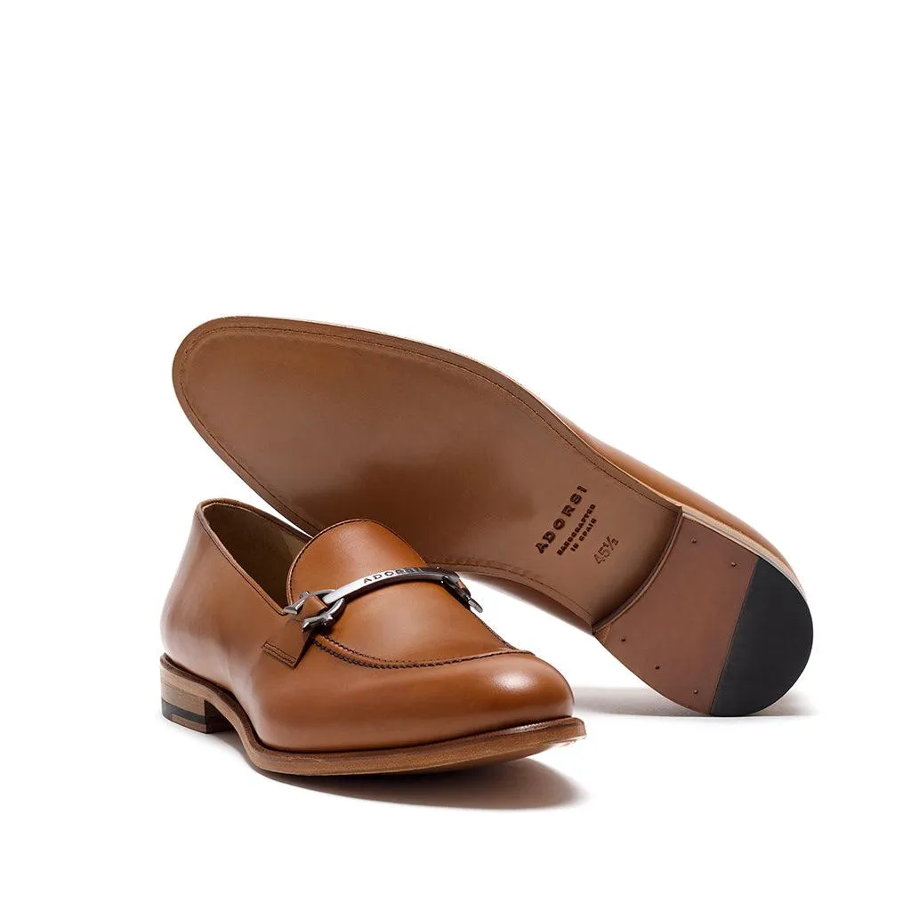 Cognac Calf Horsebit Loafer