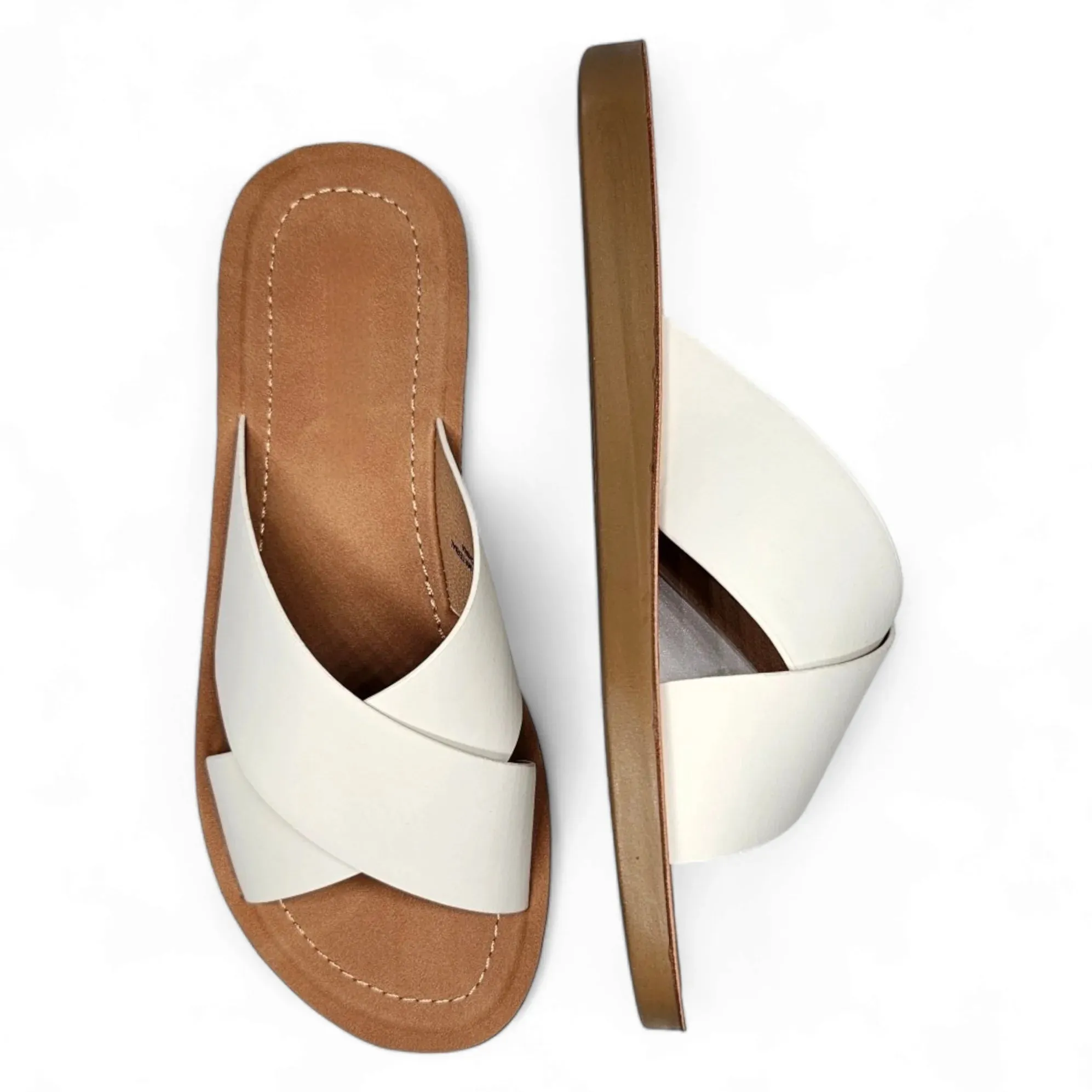 Crisscross Reflect Sandals