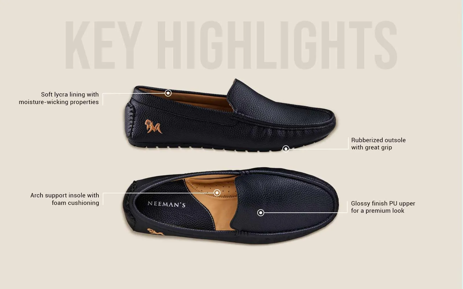 Dapper Loafers : Black