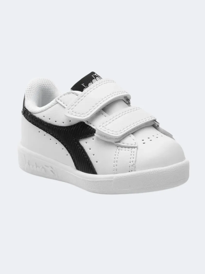 Diadora Game P Td Infant-Girls Lifestyle Shoes White/Black