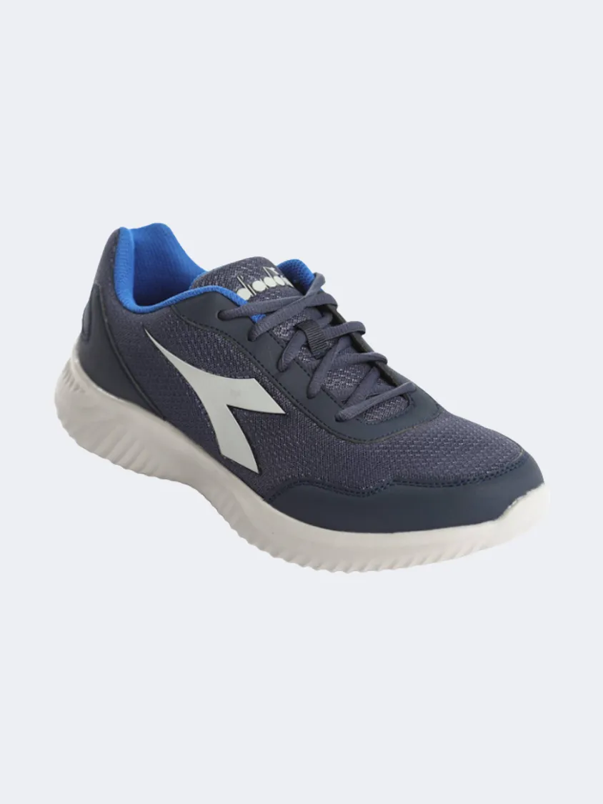 Diadora Robin 3 Men Running Shoes Navy/Silver