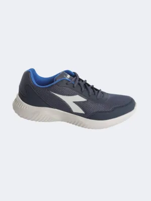 Diadora Robin 3 Men Running Shoes Navy/Silver