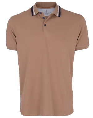 Double Stripe Collar Polo Shirt