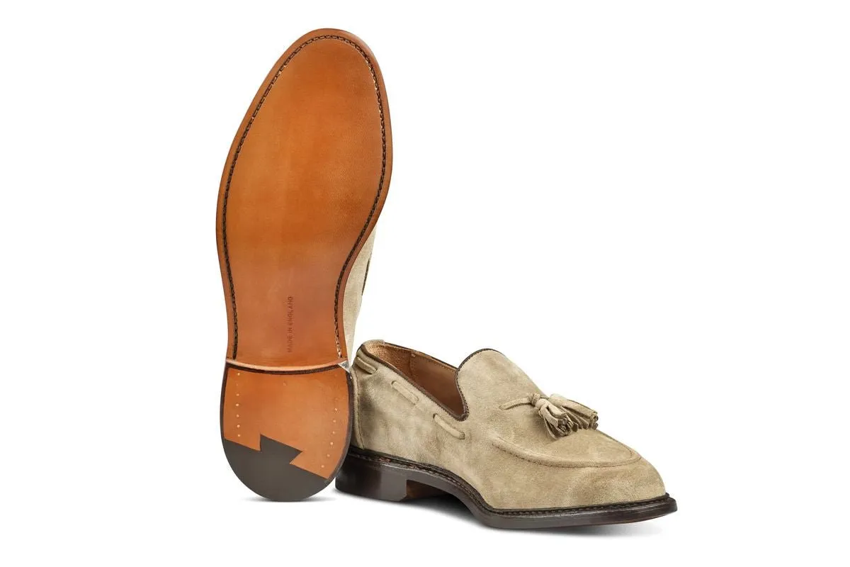 Elton Tassel Loafer - Sand Suede