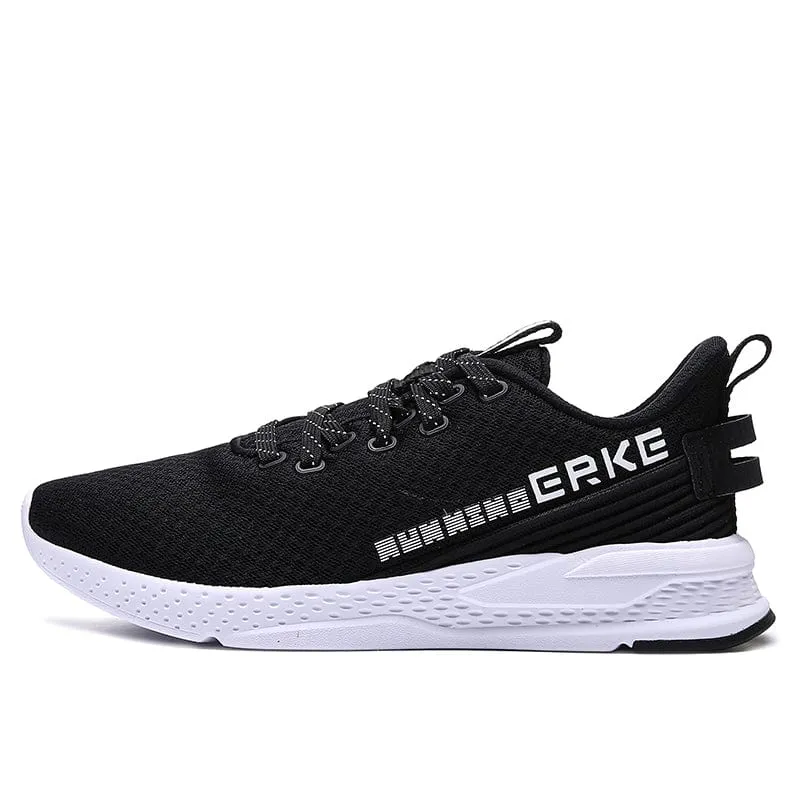 Erke Cushioning Shoes Women Running Black/White 12120103480-004