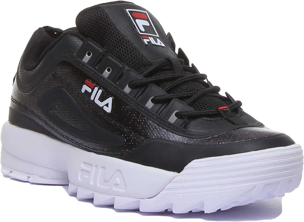 Fila Disruptor 2 In Black White