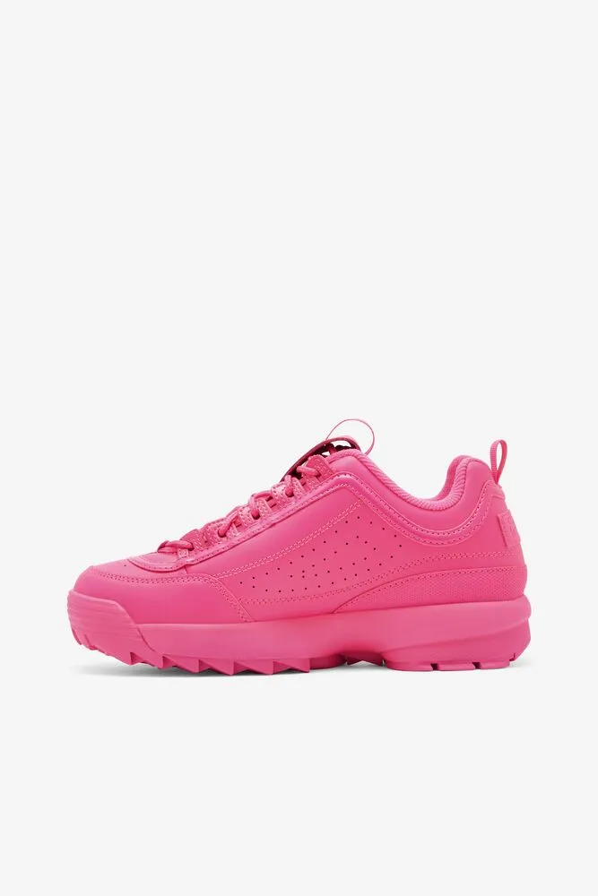 FILA: DISRUPTOR II HOT PINK SNEAKERS