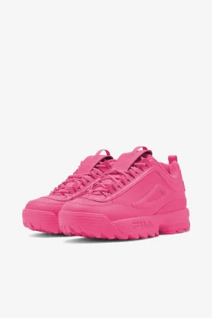 FILA: DISRUPTOR II HOT PINK SNEAKERS