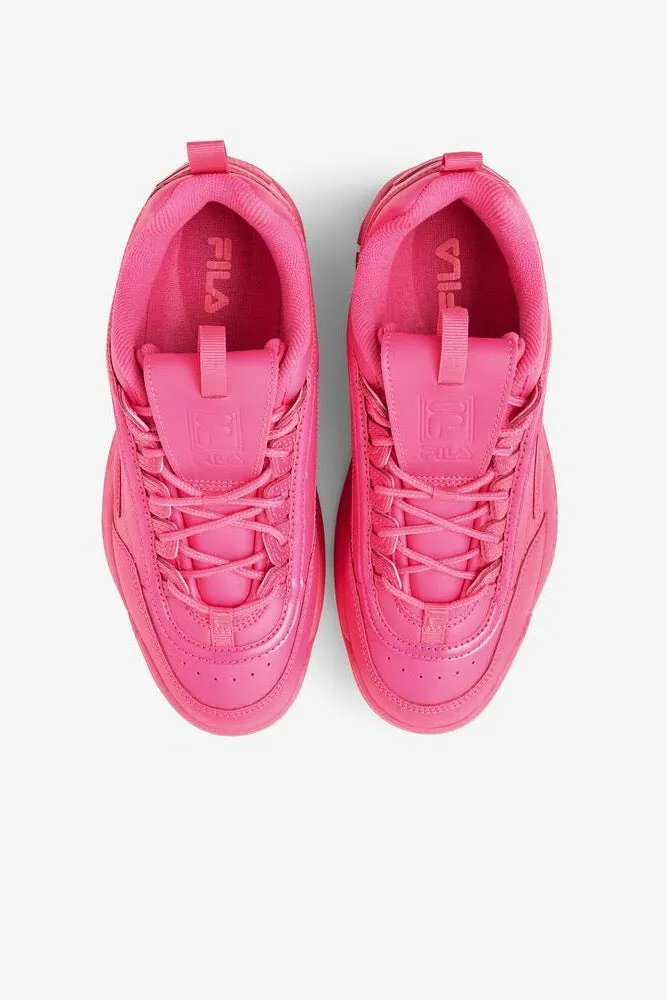 FILA: DISRUPTOR II HOT PINK SNEAKERS