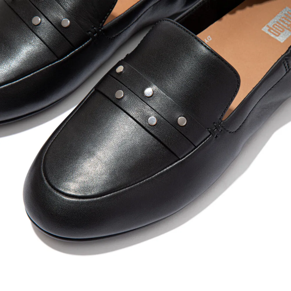 FitFlop Allegro Studded Loafers Black