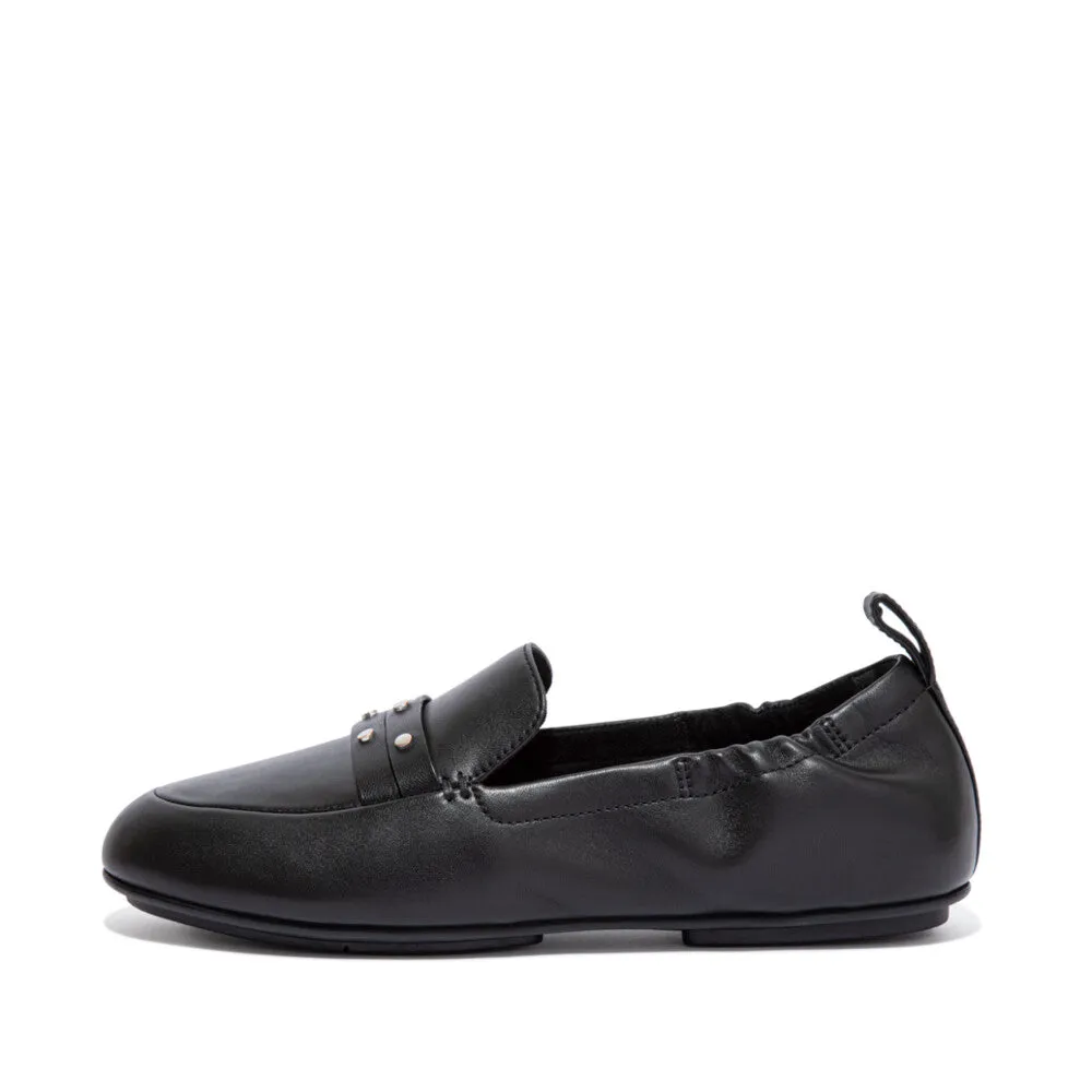 FitFlop Allegro Studded Loafers Black