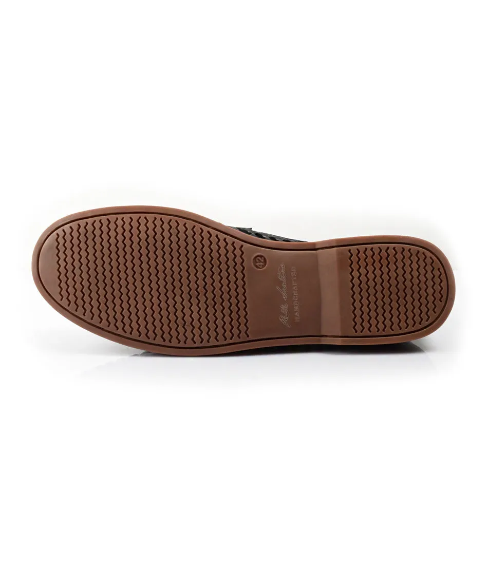 FlexWeave Loafers - Brown