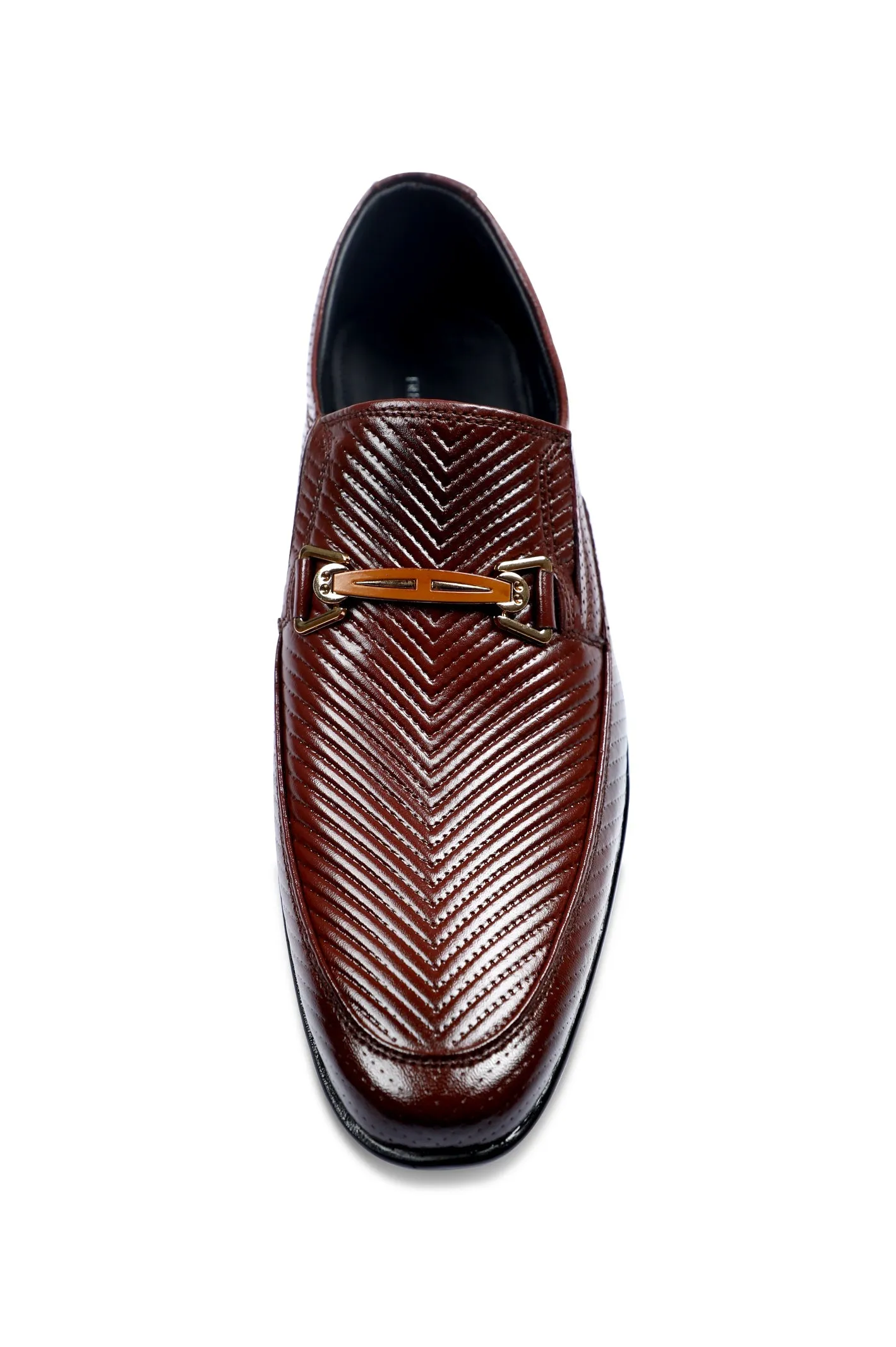 Formal Shoes For Men in Brown SKU: SMF-0188-BROWN