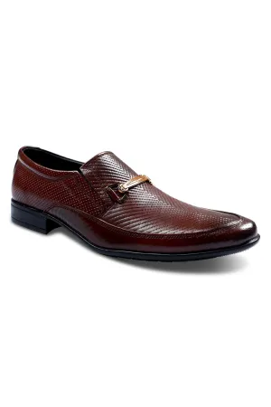 Formal Shoes For Men in Brown SKU: SMF-0188-BROWN