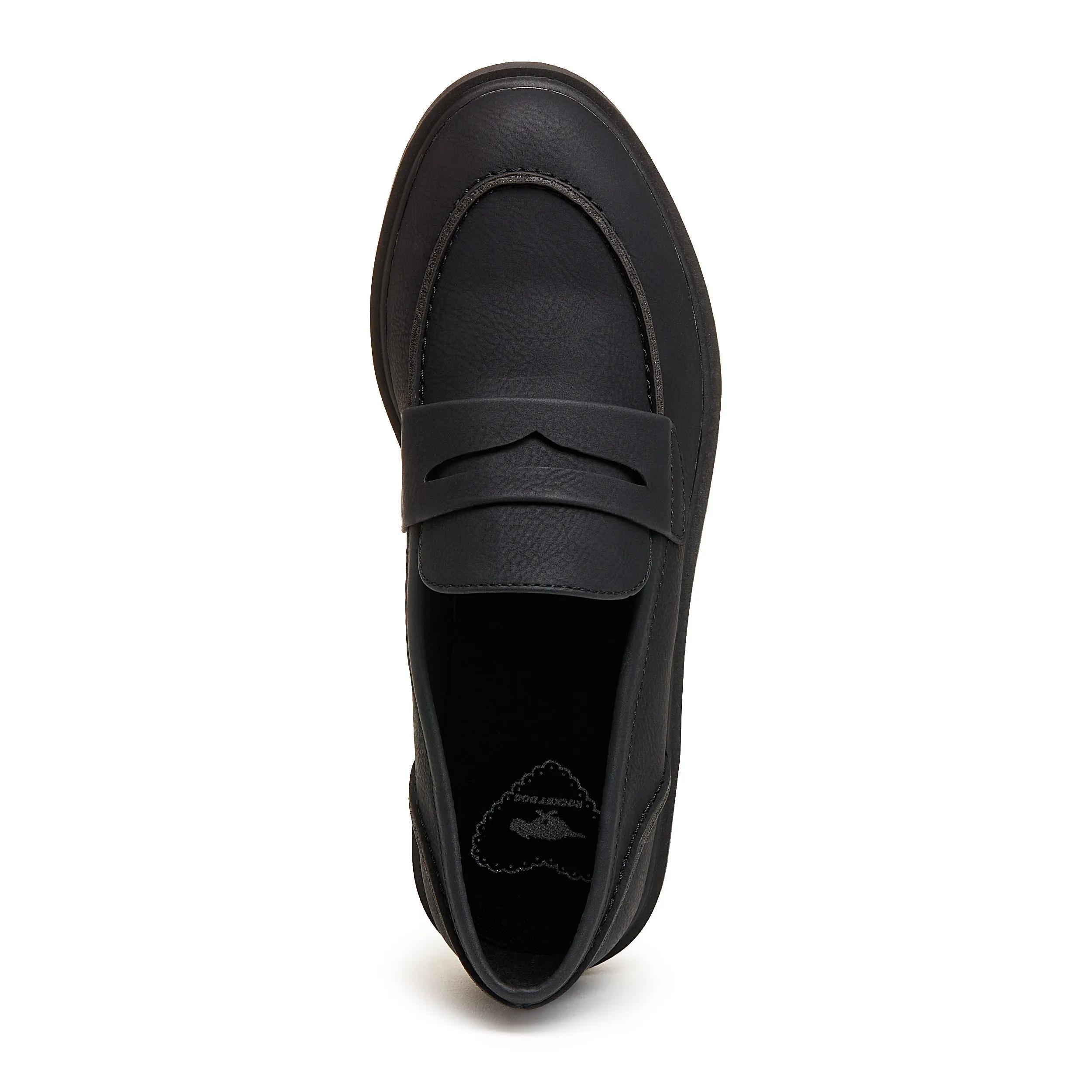 Gabby Black Loafer Shoes