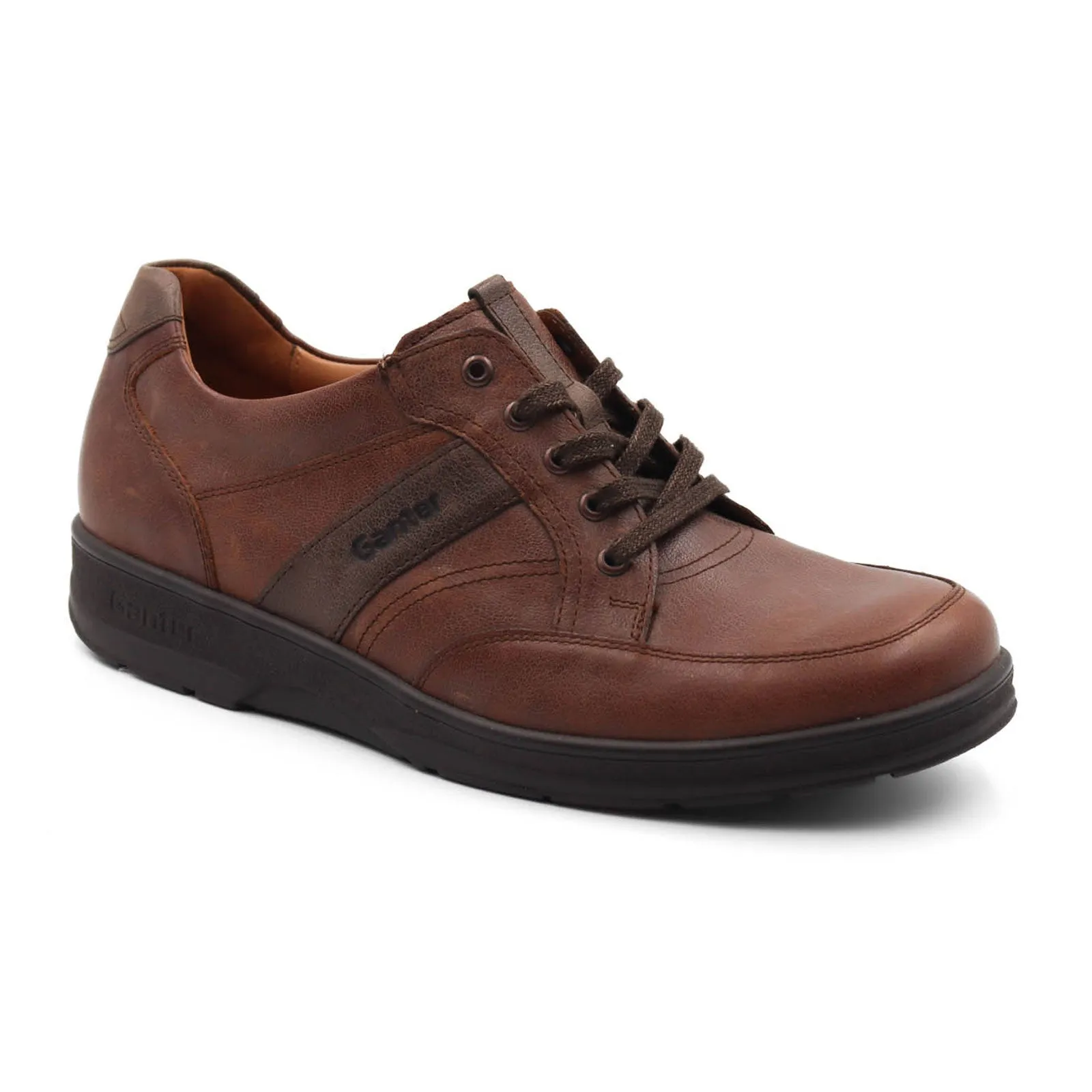 Ganter Hugo Lace Up (Men) - Mocca/Smoke