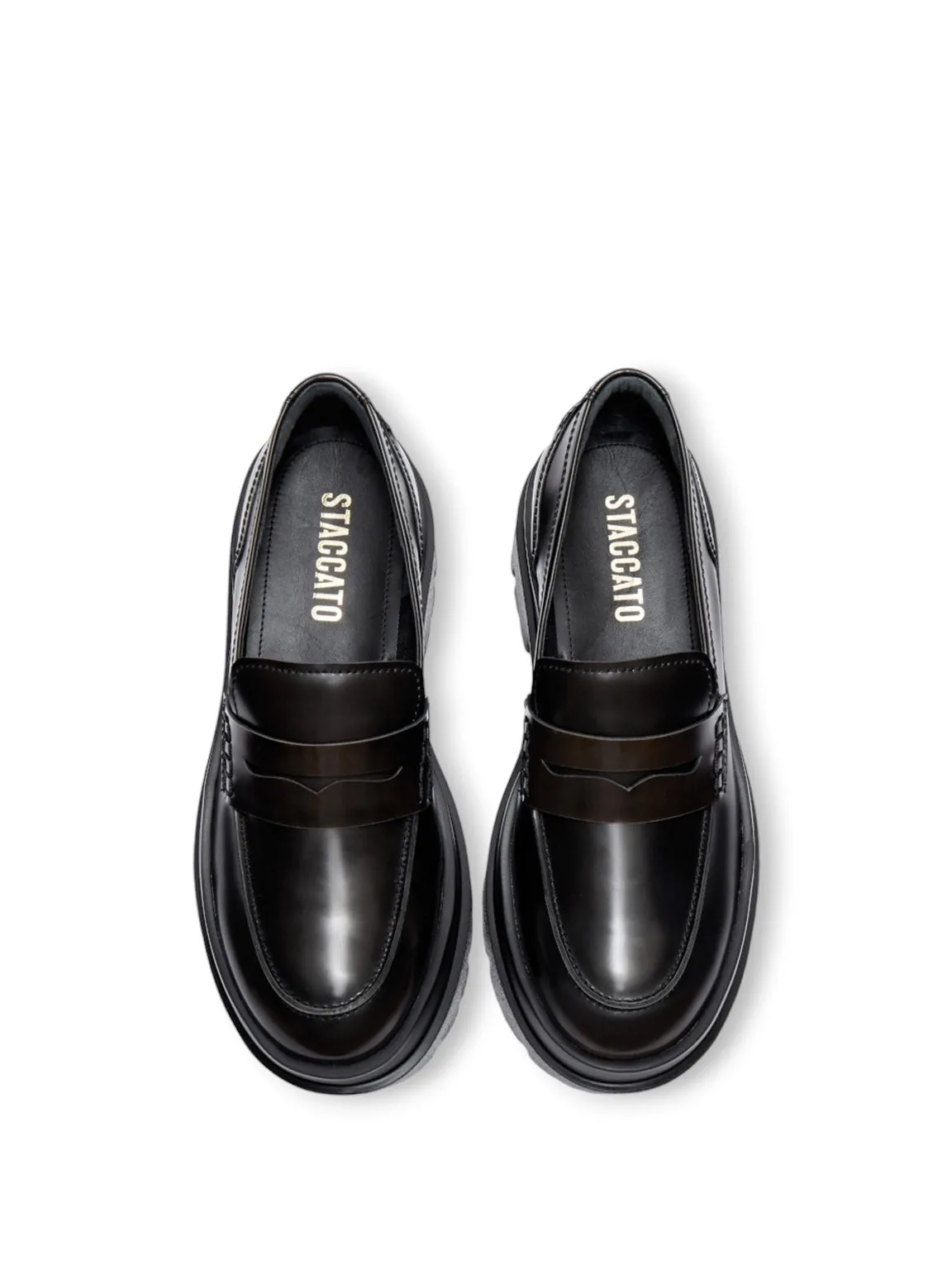 Glossy Slip-on Pop Loafer