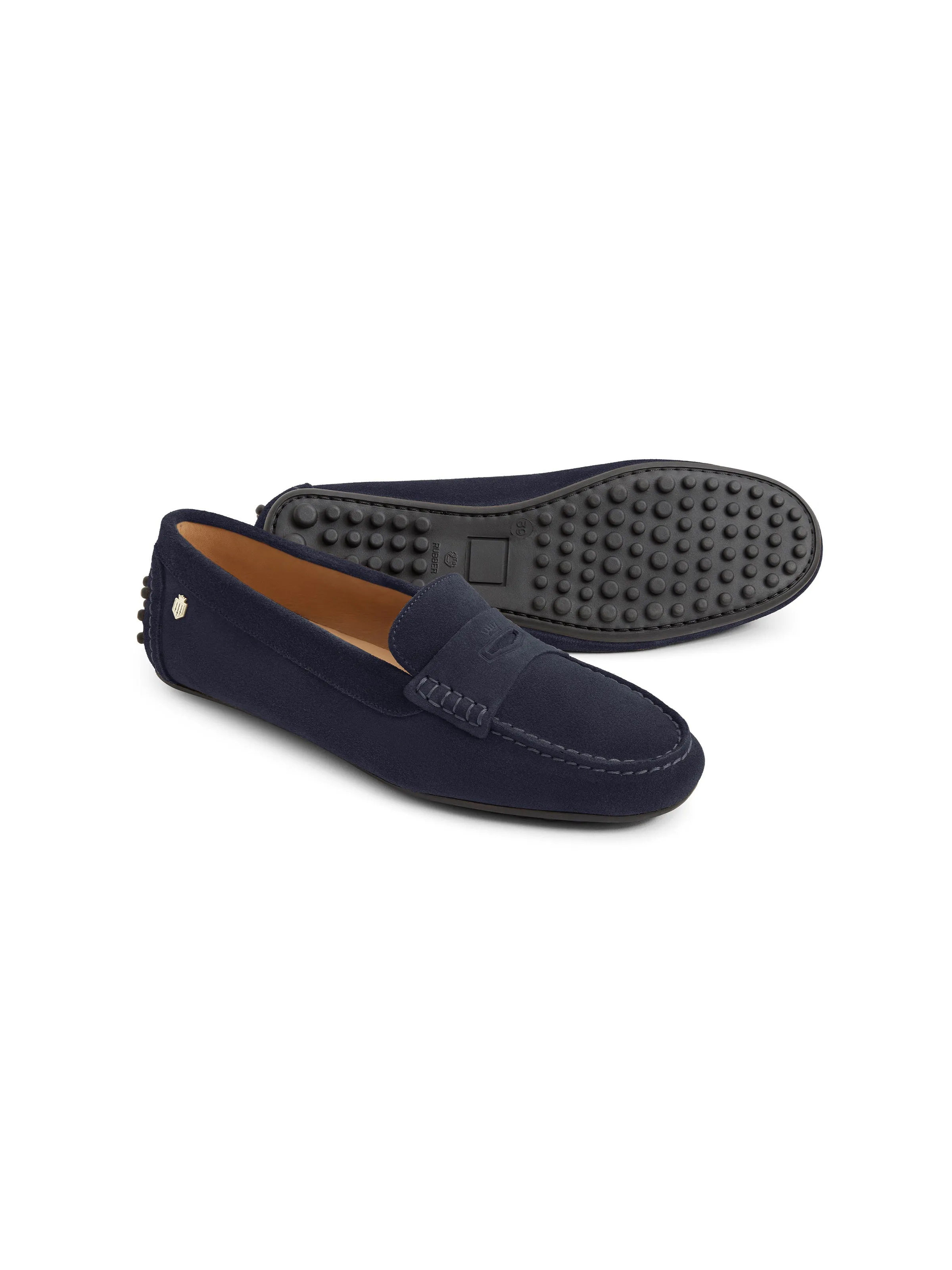 Hemsby - Navy Suede