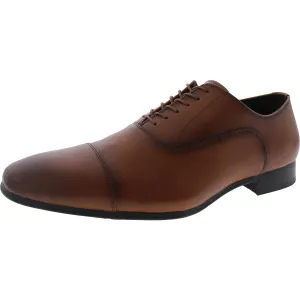 INC Mens Silas Lace-Up Leather Oxfords