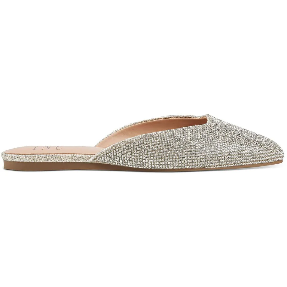 INC Womens Joslyn  Crystal Backless Mules