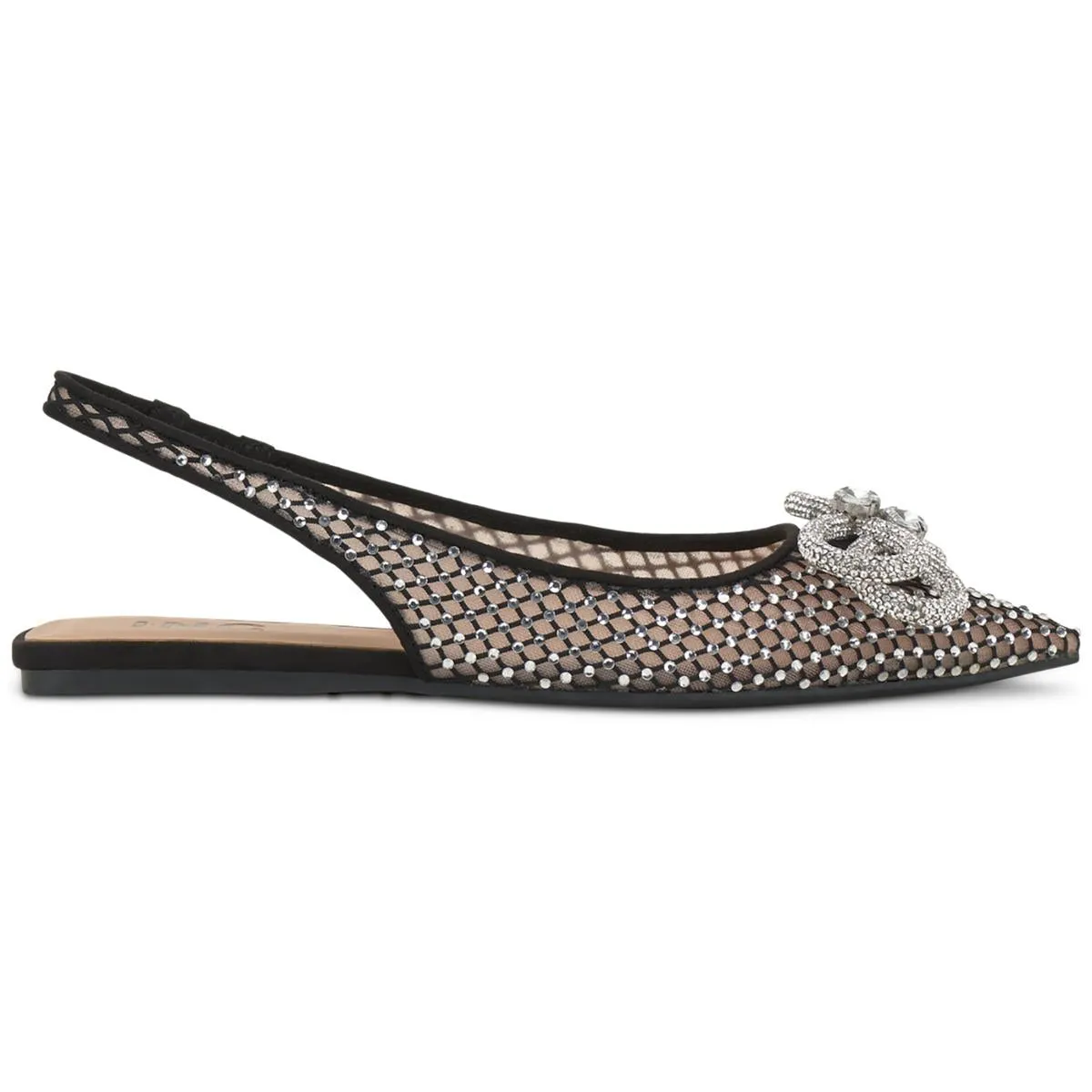 INC Womens Misya 2 Mesh Flat Slingbacks