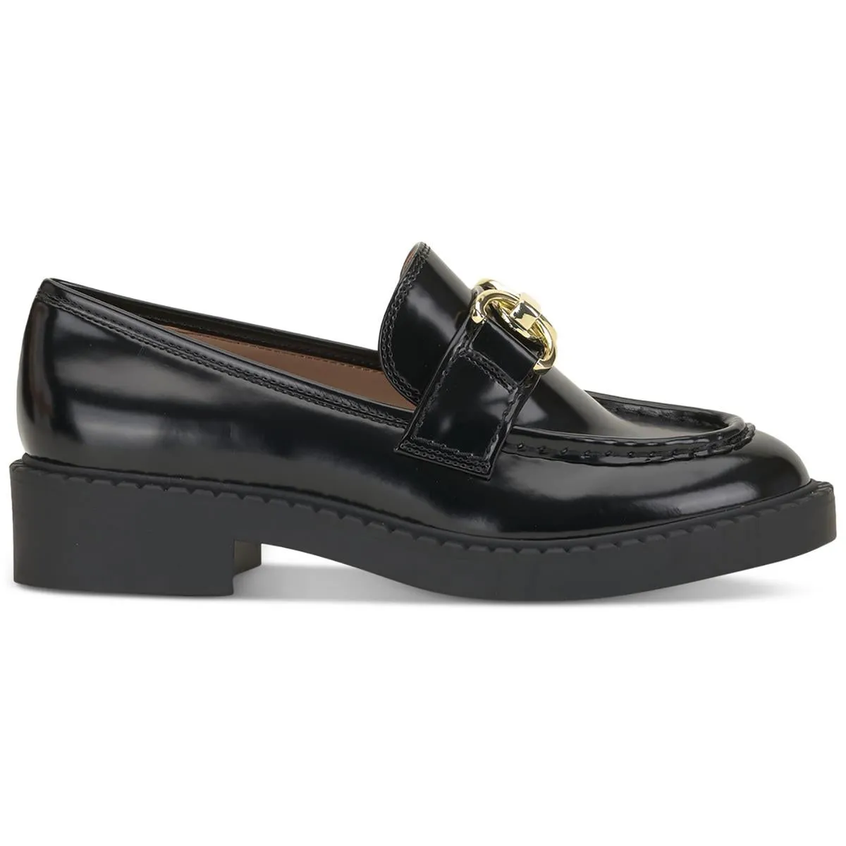 INC Womens Visala Patent Slip On Loafers