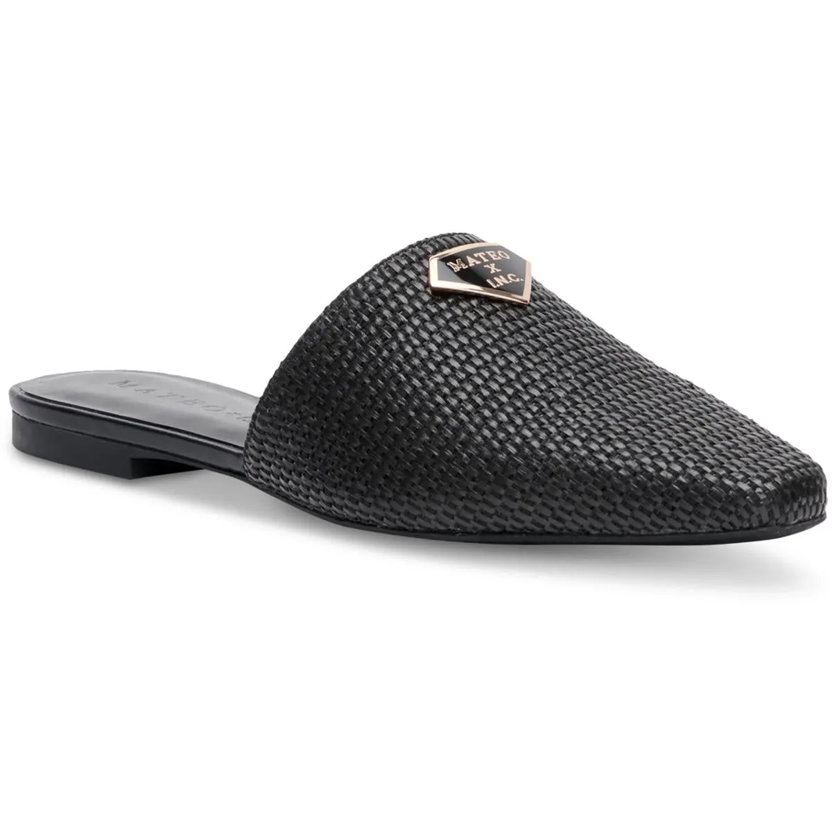 INC Womens Woven Flat Mules