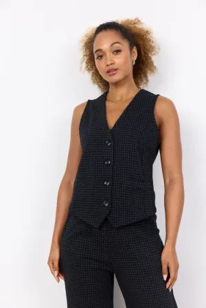 Isobel Waistcoat in Black Combi