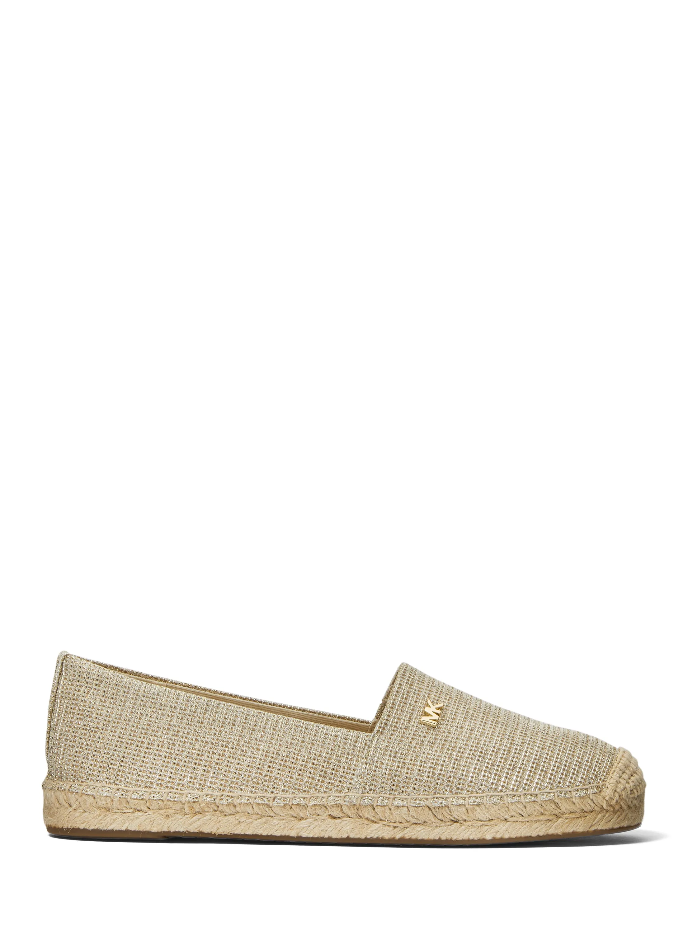 Kendrick Glitter Chain-Mesh Slip-On Espadrille