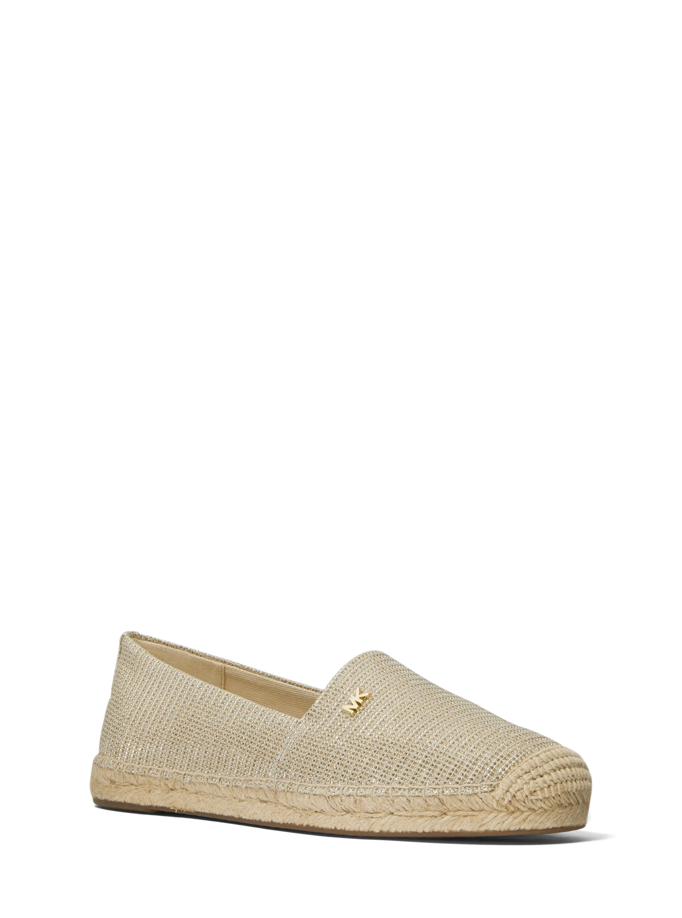 Kendrick Glitter Chain-Mesh Slip-On Espadrille