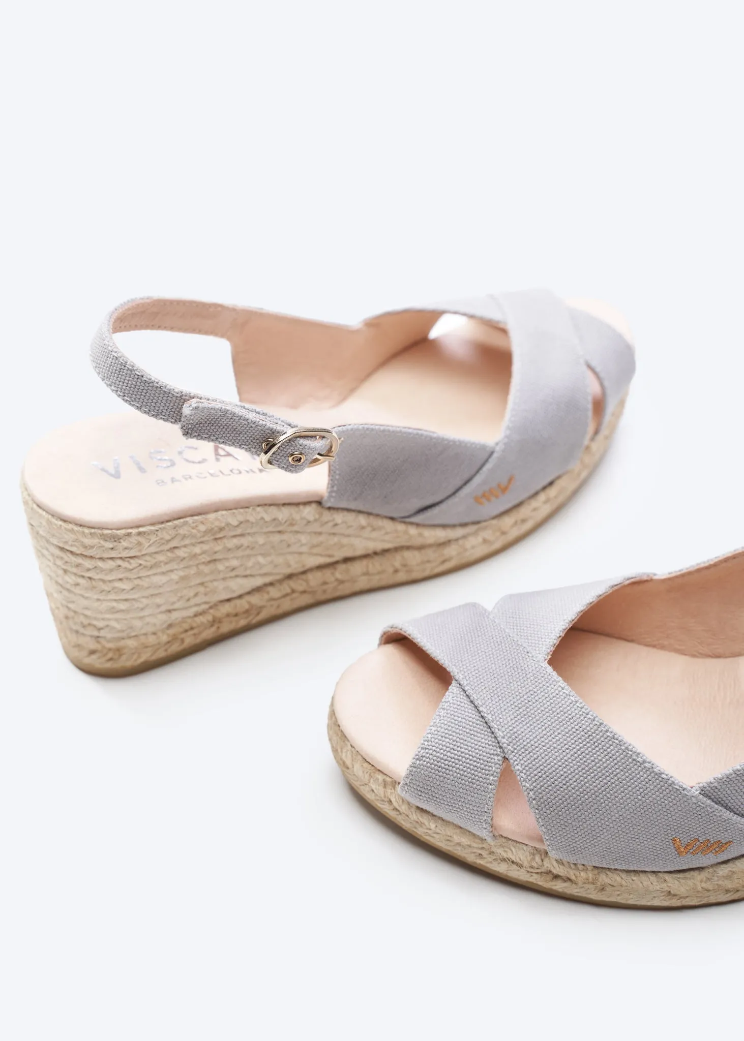 Llansa Canvas Espadrille Sandal Wedges